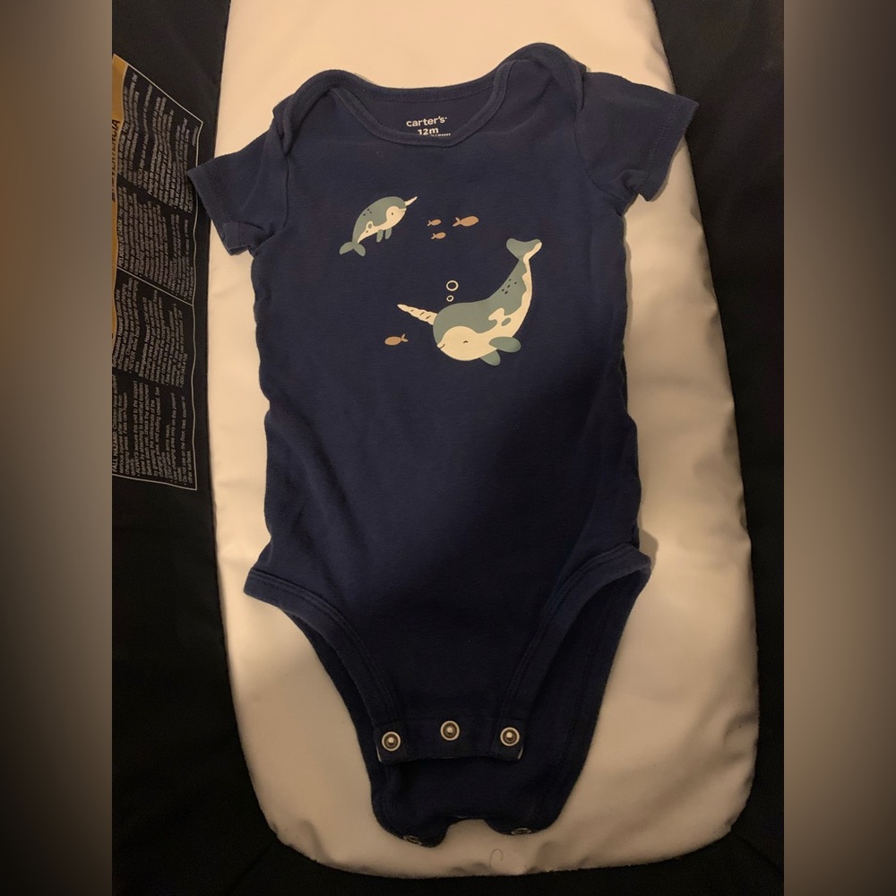 Carter’s - 12M- Short Sleeve Bodysuit